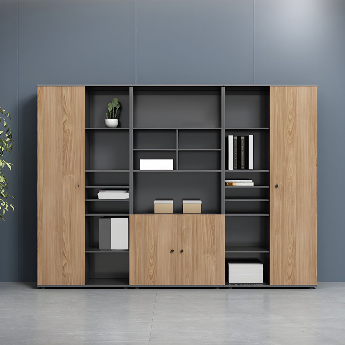 tủ gỗ phòng giám đốc